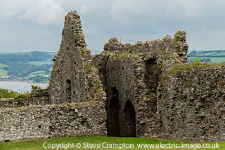 LLansteffan Castle, Wales