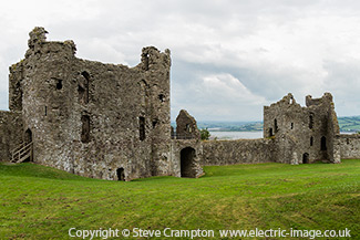 LLansteffan Castle, Wales