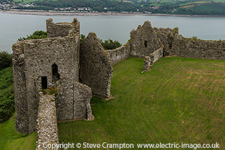LLansteffan Castle, Wales