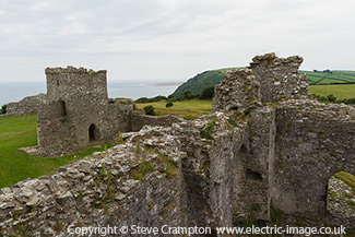 LLansteffan Castle, Wales