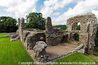 Llawhaden Castle, Wales