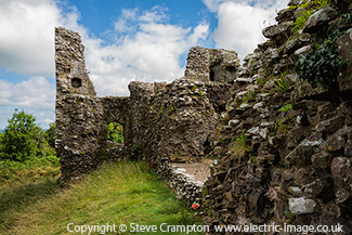 Llawhaden Castle, Wales