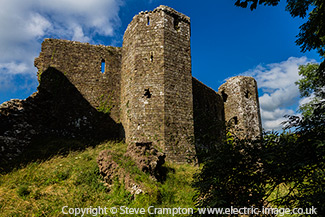 Llawhaden Castle, Wales