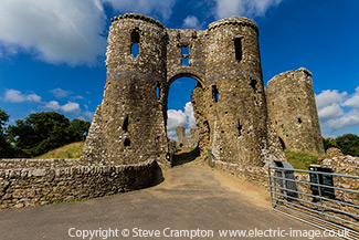 Llawhaden Castle, Wales