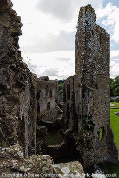 Llawhaden Castle, Wales